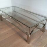 Chrome coffee table