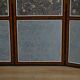 Fabric screen, mahogany and rosewood – 1900