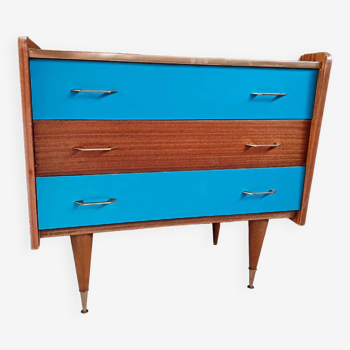 Commode 3 tiroirs 70's