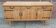 Console table in rattan and bamboo, (Attributed to Audoux-Minet)