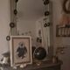 Large vintage solid wood mirror, retro, 40s