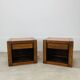 Paire de chevets orme Maison Regain vintage