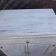 Parisian buffet 2 doors 1 painted oak drawer