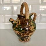 Southwest glazed terracotta gargoulette.