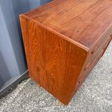 Scandinavian teak chest of drawers