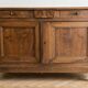 Old buffet in solid walnut