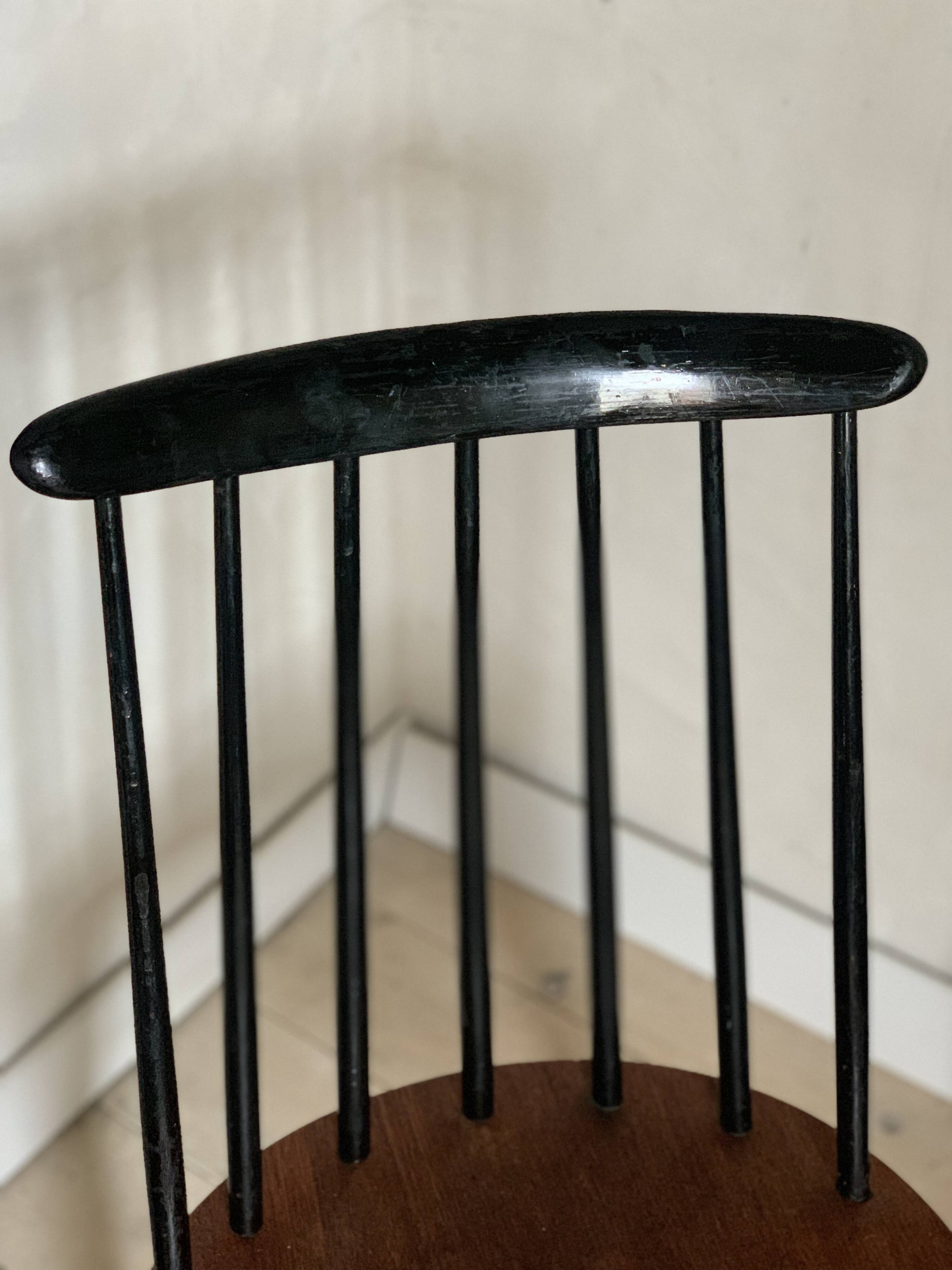 Stol tapiovaara style chair with bars