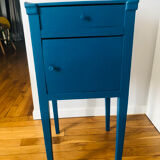 Table de chevet bleu