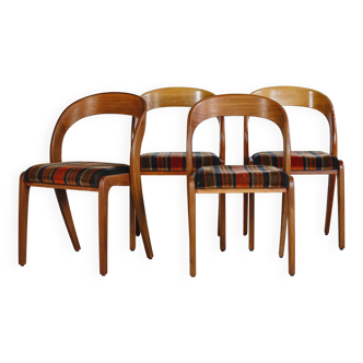 4 Gondola chairs by Baumann, 1960