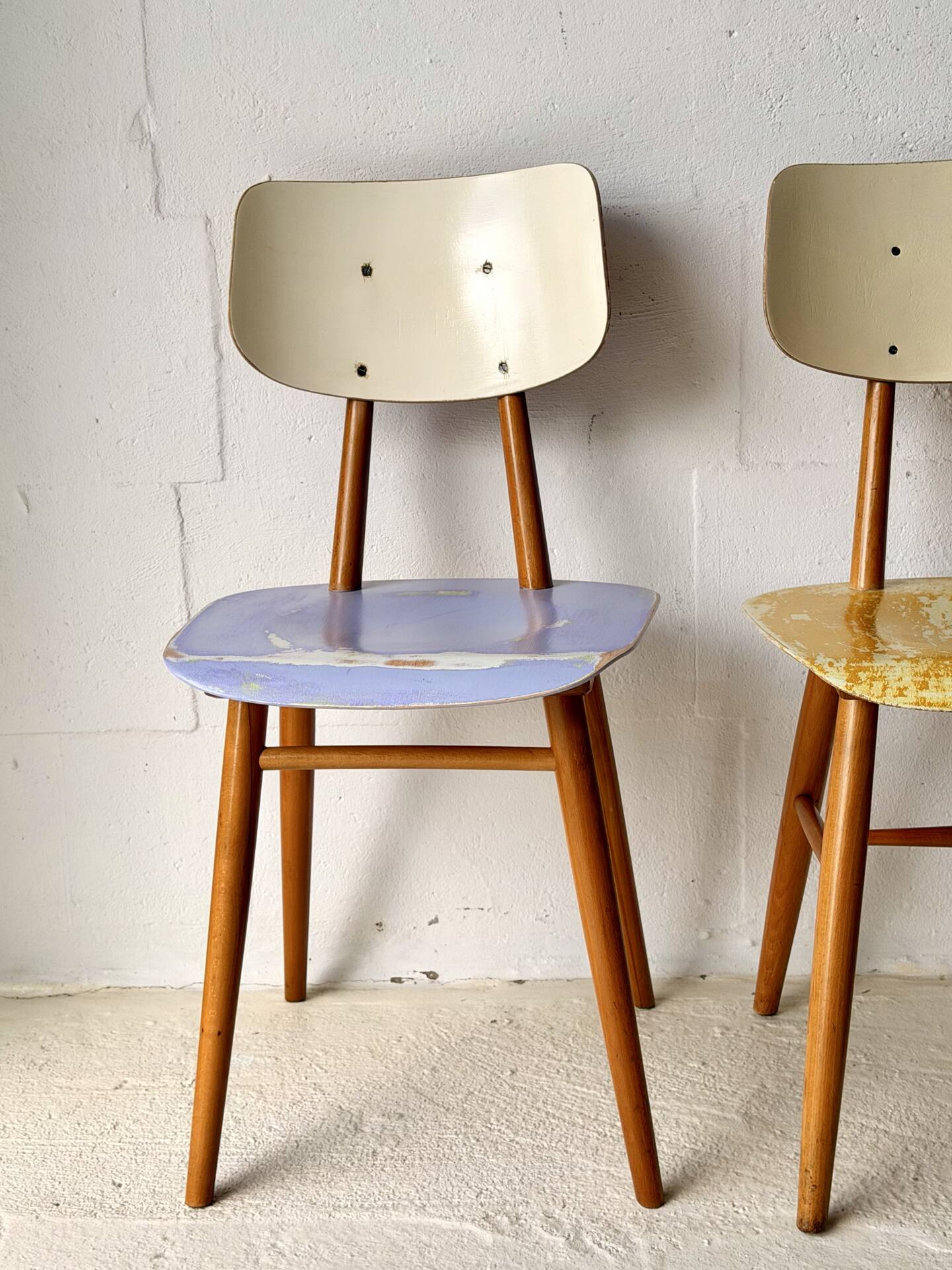 Chaises Bistro TON, années 1960