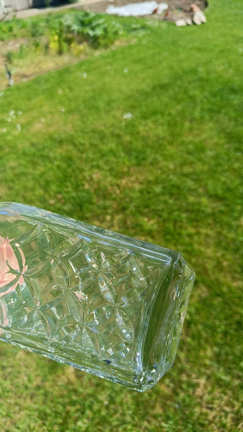 Vintage glass carafe