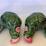 Sel et poivre poules barbotine