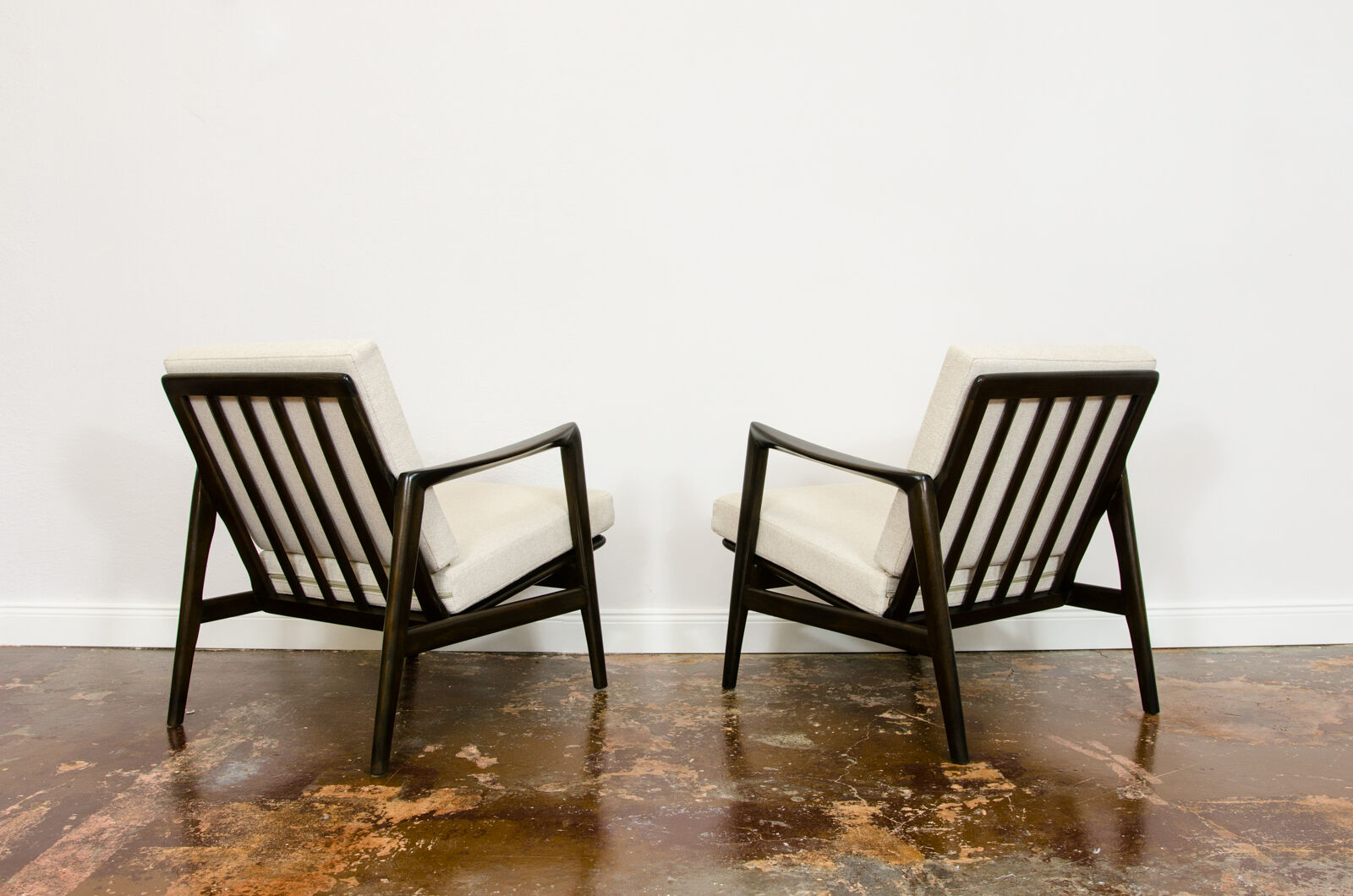 Pair Of Type 300 139 Armchairs 1960’s