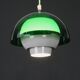 Great looking acrylic pendant lamp by Bent Karlby for ASK Lightings - Model Ergo - Denmark 70's