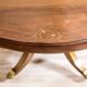 Table à manger extensible en acajou, 1920