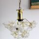 Lustre vintage fleurs murano Eglo