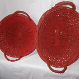 Set 3 wicker baskets