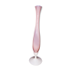 Vase soliflor opaline rose Italie