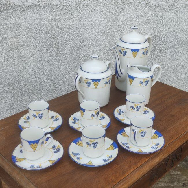 Art deco coffee service