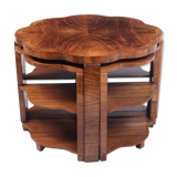 Art deco walnut pull our tables 1930