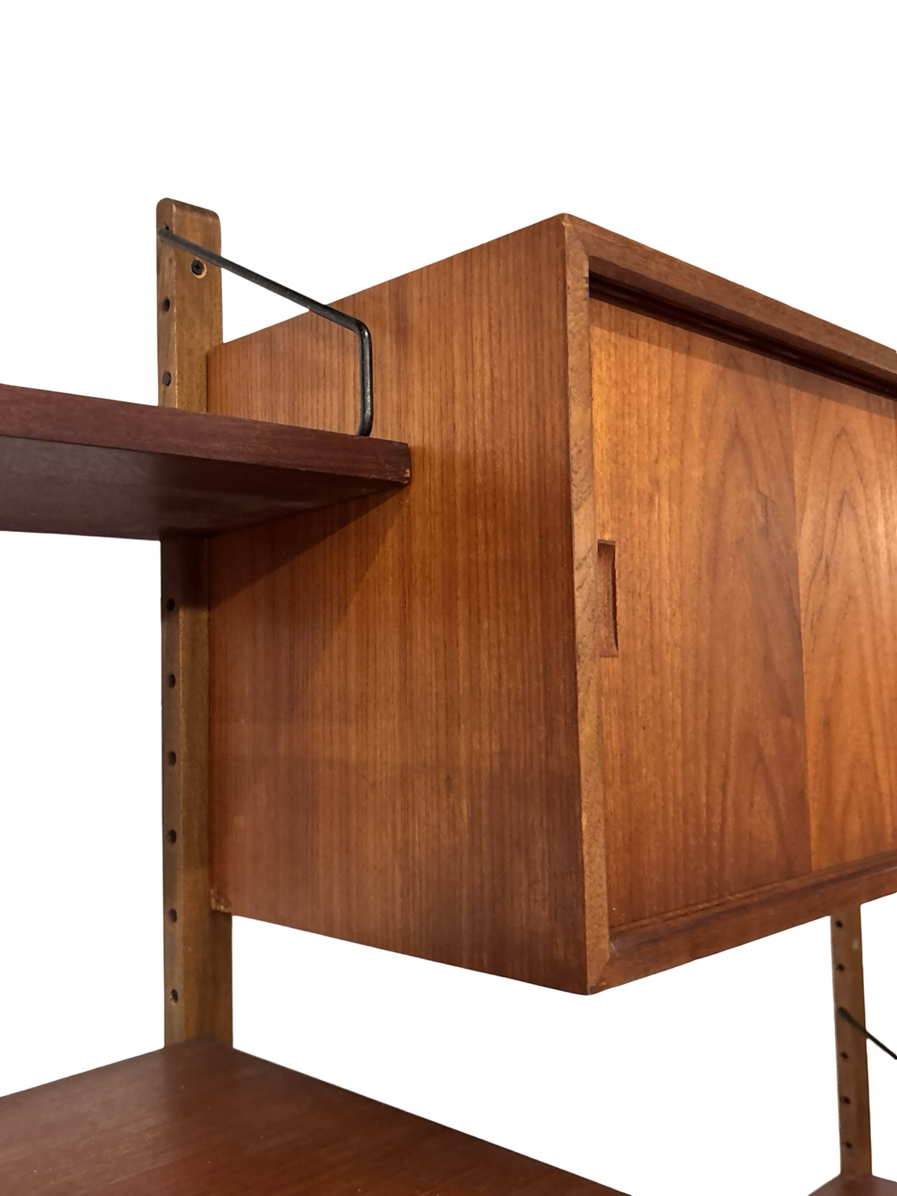 Vintage Poul Cadovius Royal System wall system wall unit