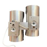 Pair of oxar 70's double wall lights