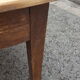 Raw farm table coffee table