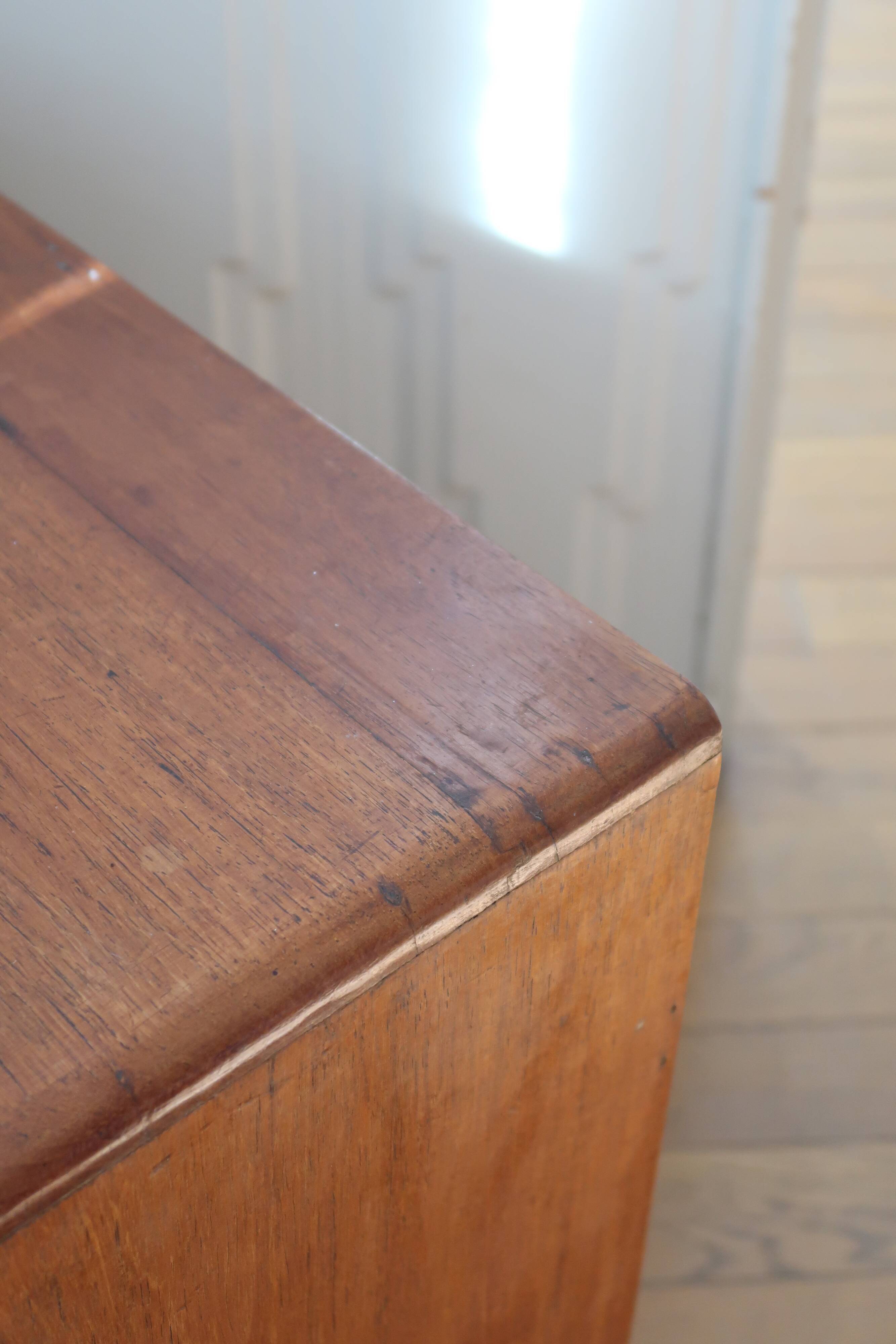 Brutalist side table console