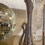 Art deco swan soliflore vase