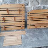 Pine wall shelves