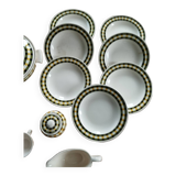 Lot 14 items plates, tureen... Glasgow model by Villeroy and Boch