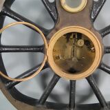 Former clock barometre clock has to poser industrial style form ferri wheel