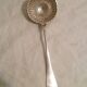 Olive spoon in silver metal df uniplat model