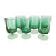 6 verres luminarc france vintage