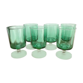 6 luminarc france vintage lenses