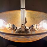 Noverdy France Art Deco Pendant Light