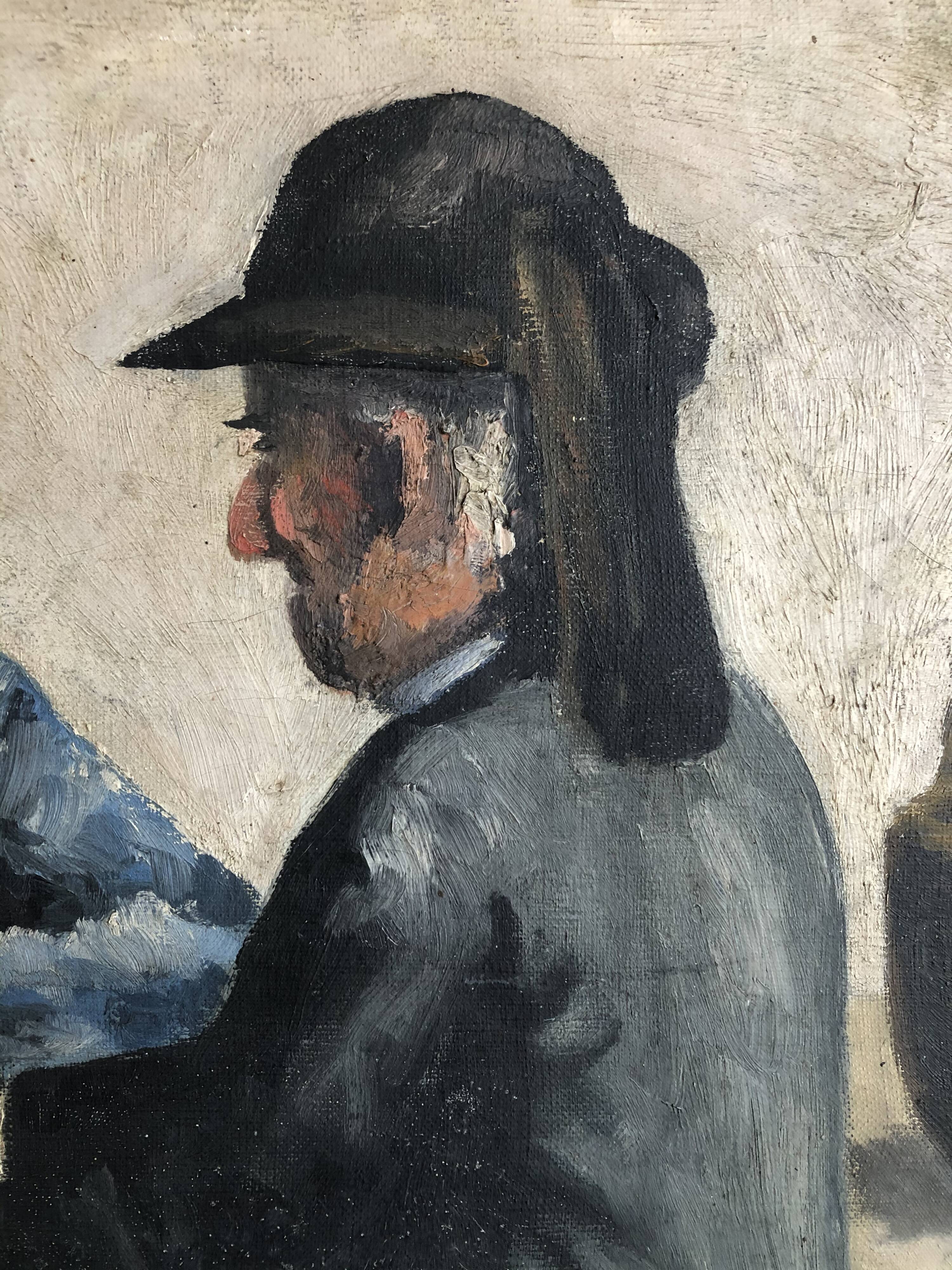 Signed oil on canvas