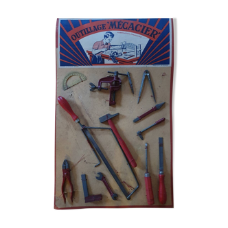 Jouets anciens années 1920 outillage mécacier outils pour enfants vintage