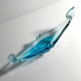 Murano Glass Ash Tray in Gondola Shape -1980s