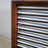 Vintage walnut wooden sideboard, 1960s, colour