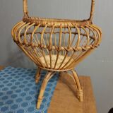 Vintage rattan worker