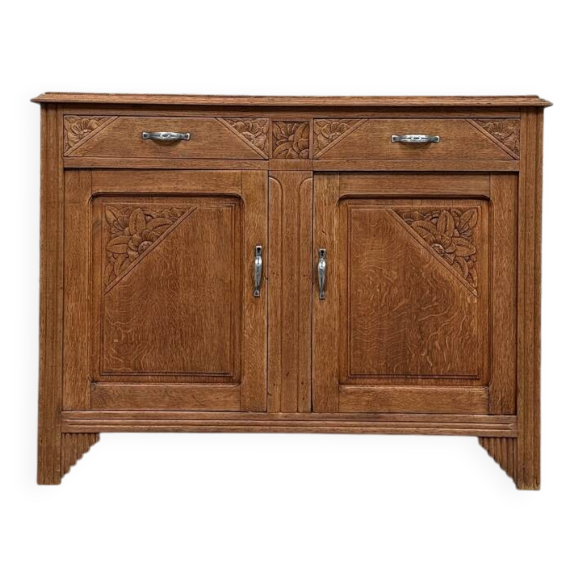 Art Deco oak grand buffet
