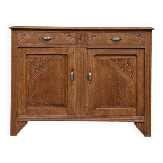 Art Deco oak grand buffet