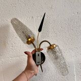 Pair of double rockabilly sconces