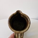 Old pitcher in pyrite stoneware