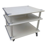 Multimedia Low Rolling Table TV Habitat Conran Seventies 70 Design