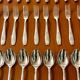 Ercuis, dessert cutlery, fruit and cheese, 36 art deco pieces