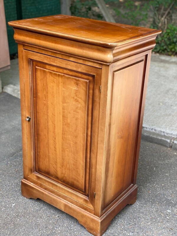 Meuble Hi-Fi Louis Philippe en bois massif - meuble bar