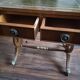 Table d'appoint Regency en acajou et cuir vert - Bevan Funnell