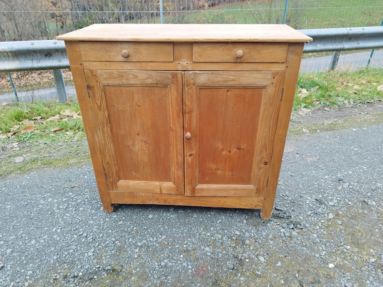 Parisian sideboard in drawer door pine good condition